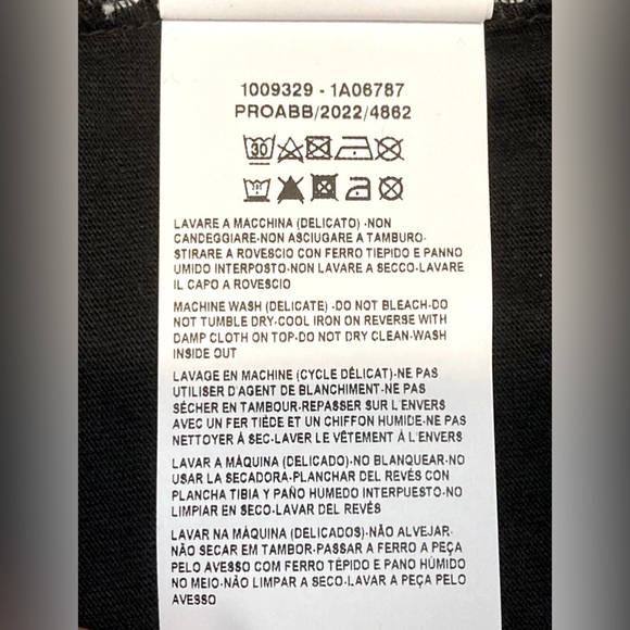 NWT Versace Black Face Cards T-Shirt - Sz XL - Picture 10 of 10